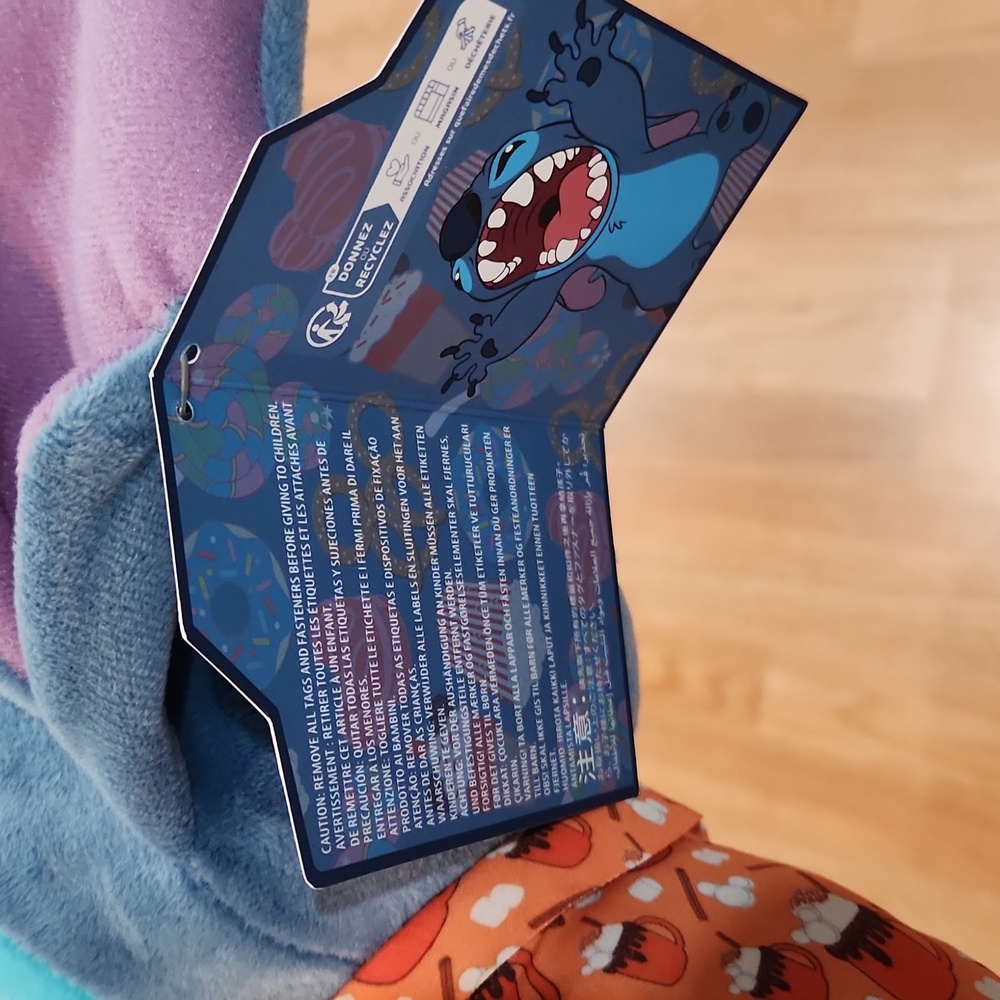 Disney Stitch Attacks Snacks Hot Cocoa Plush NWT - Picture 5 of 5